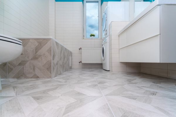 Bathroom Floor Remodeling in Arlington Heights