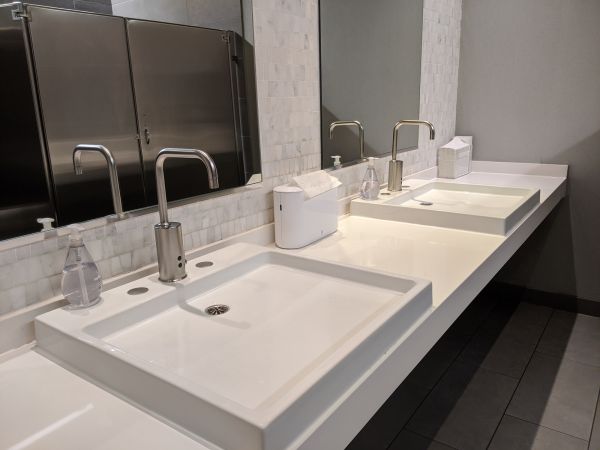Office Bathroom Renovation in Arlington Heights